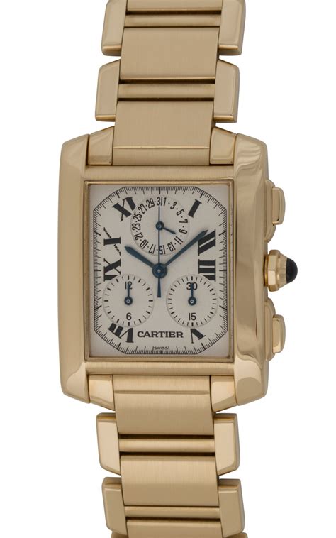 cartier tank francaise femme|cartier tank francaise chronograph gold.